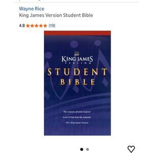 King James Version Student Bible
